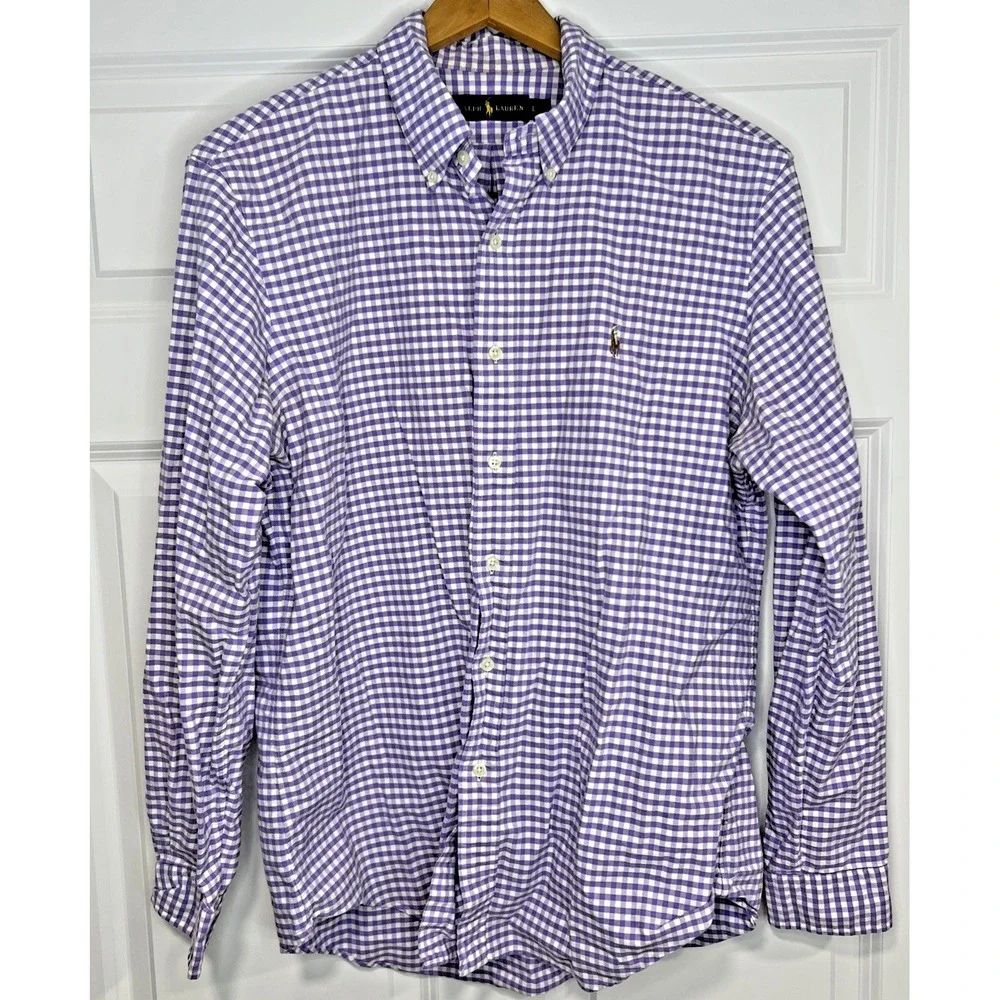 Ralph Lauren Blue Label Mens Large Oxford (Multicolored Pony)